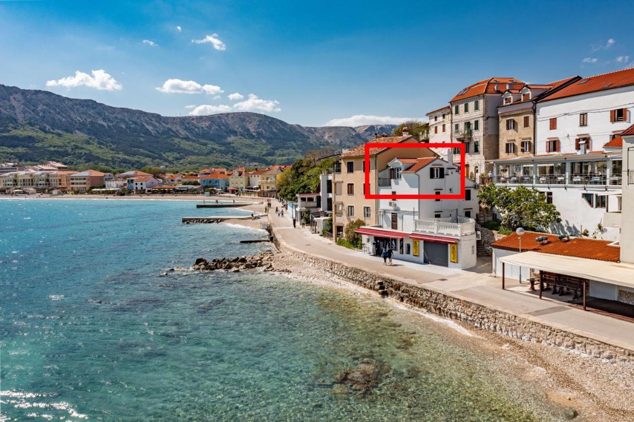Seafront Baska Apartment Dış mekan fotoğraf